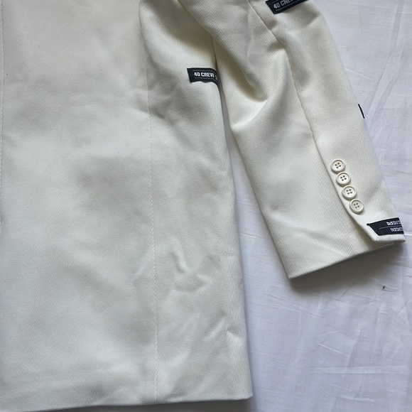 40 Crew White Lead Blazer Jacket - Picture 11 of 15